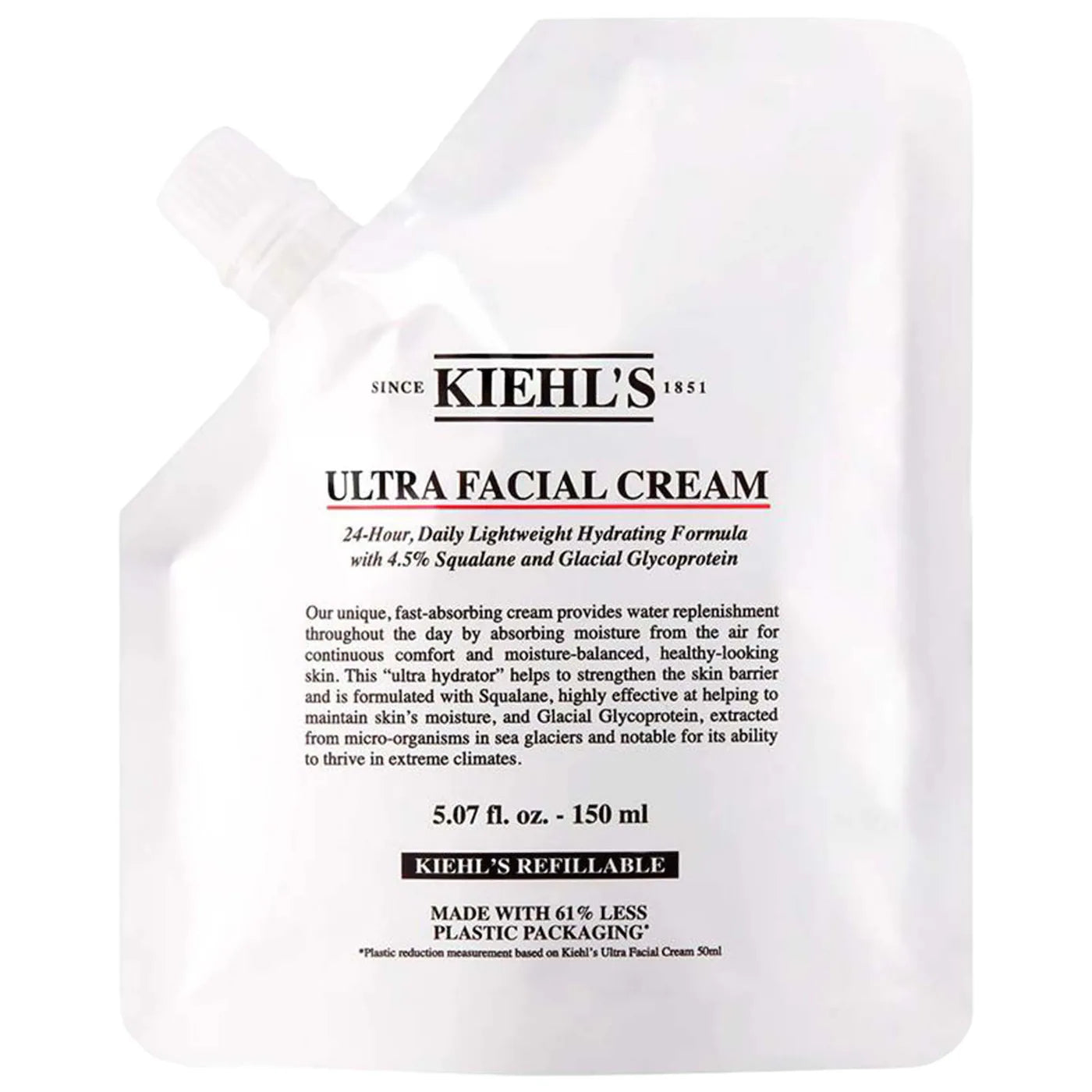 Kiehl's Ultra Facial Refillable Moisturizing Cream with Squalane *Pre-Orden*