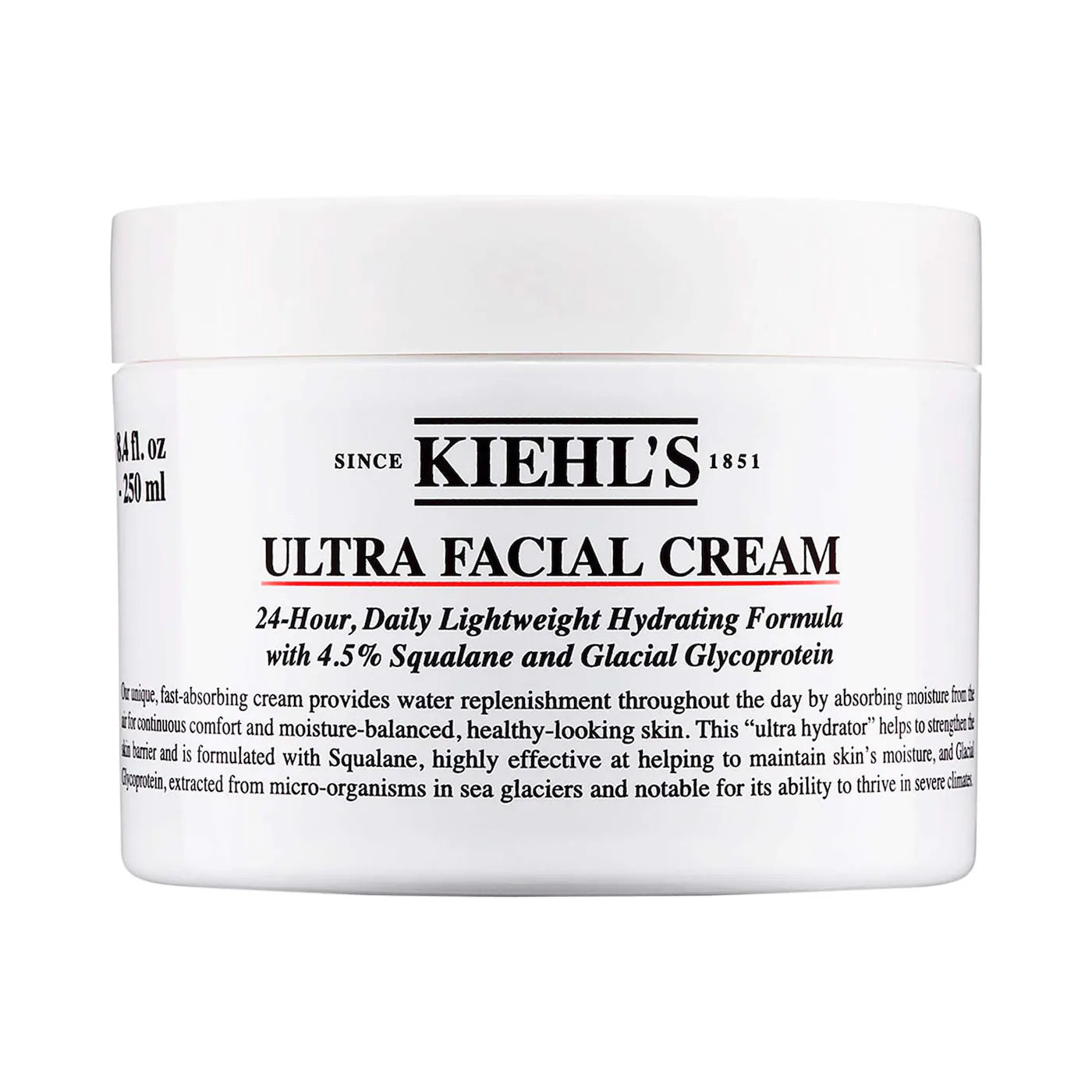 Kiehl's Ultra Facial Refillable Moisturizing Cream with Squalane *Pre-Orden*