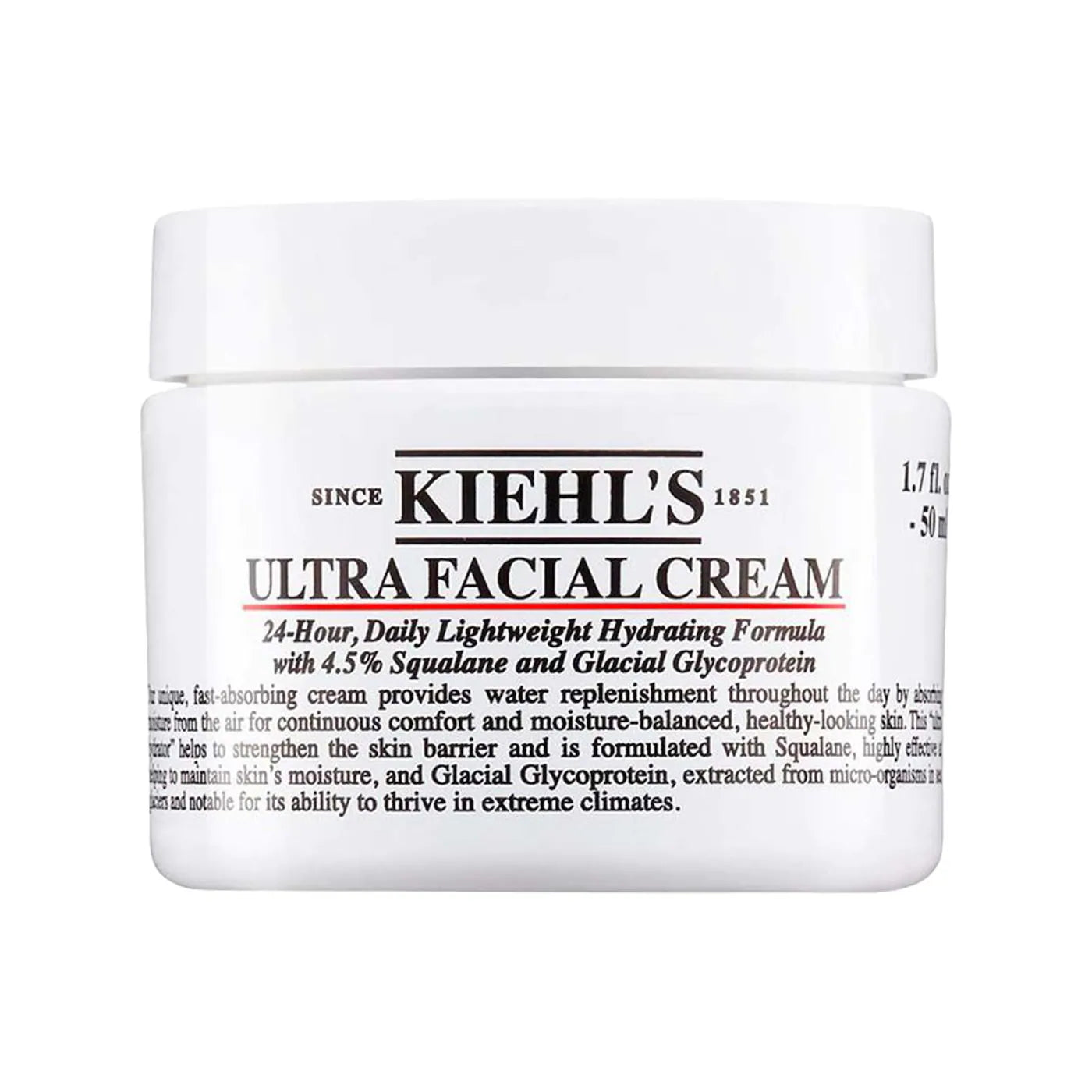 Kiehl's Ultra Facial Refillable Moisturizing Cream with Squalane *Pre-Orden*