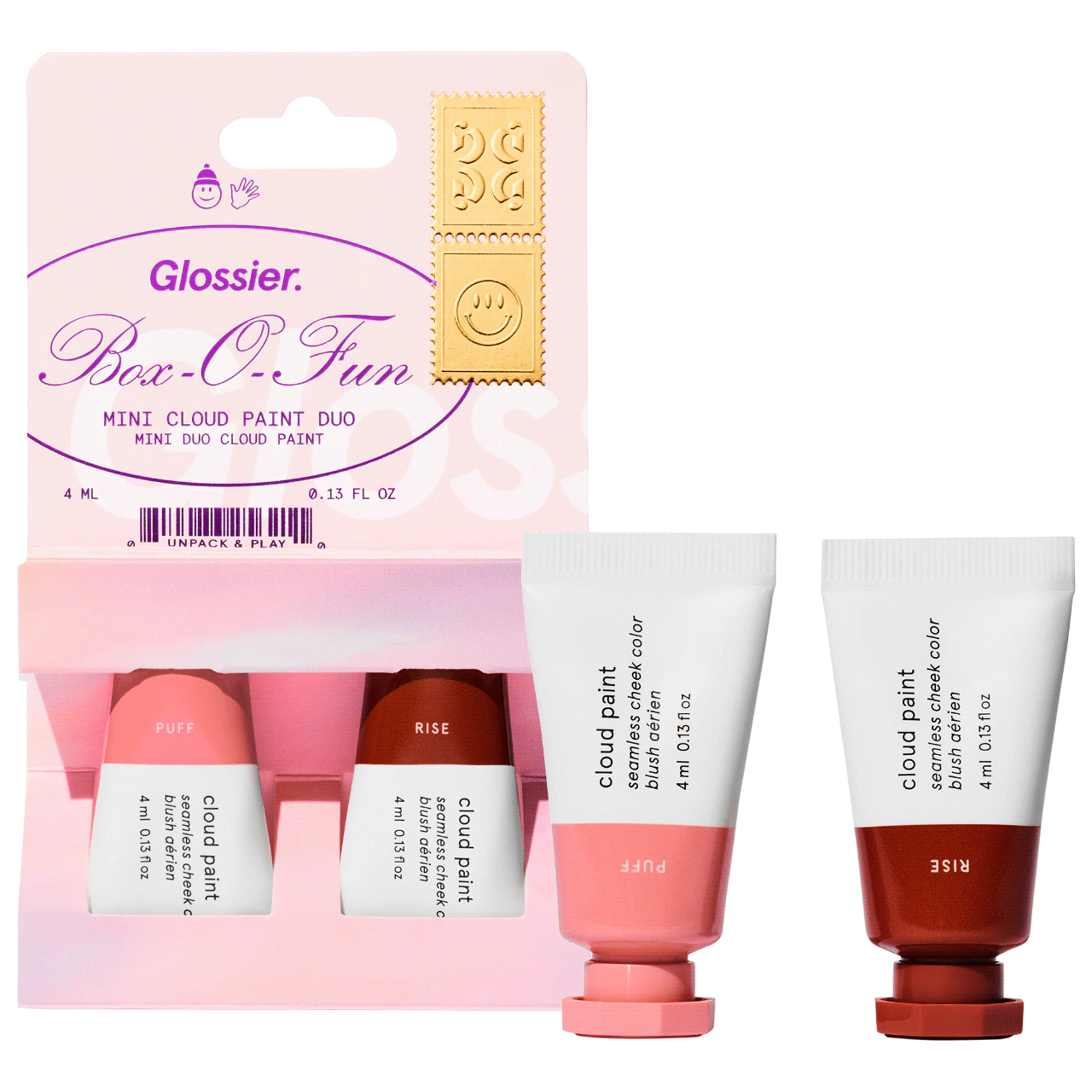 Glossier Mini Cloud Paint Gel Cream Blush Duo *Pre-Orden*