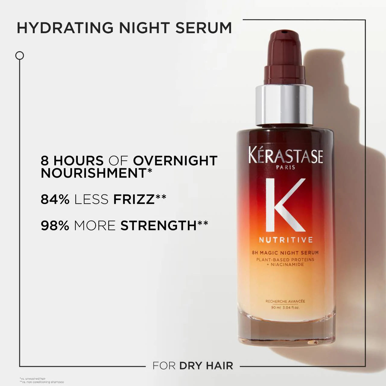 Kérastase Nutritive 8H Magic Night Serum Hydrating Treatment for Dry Hair *Pre-Orden*