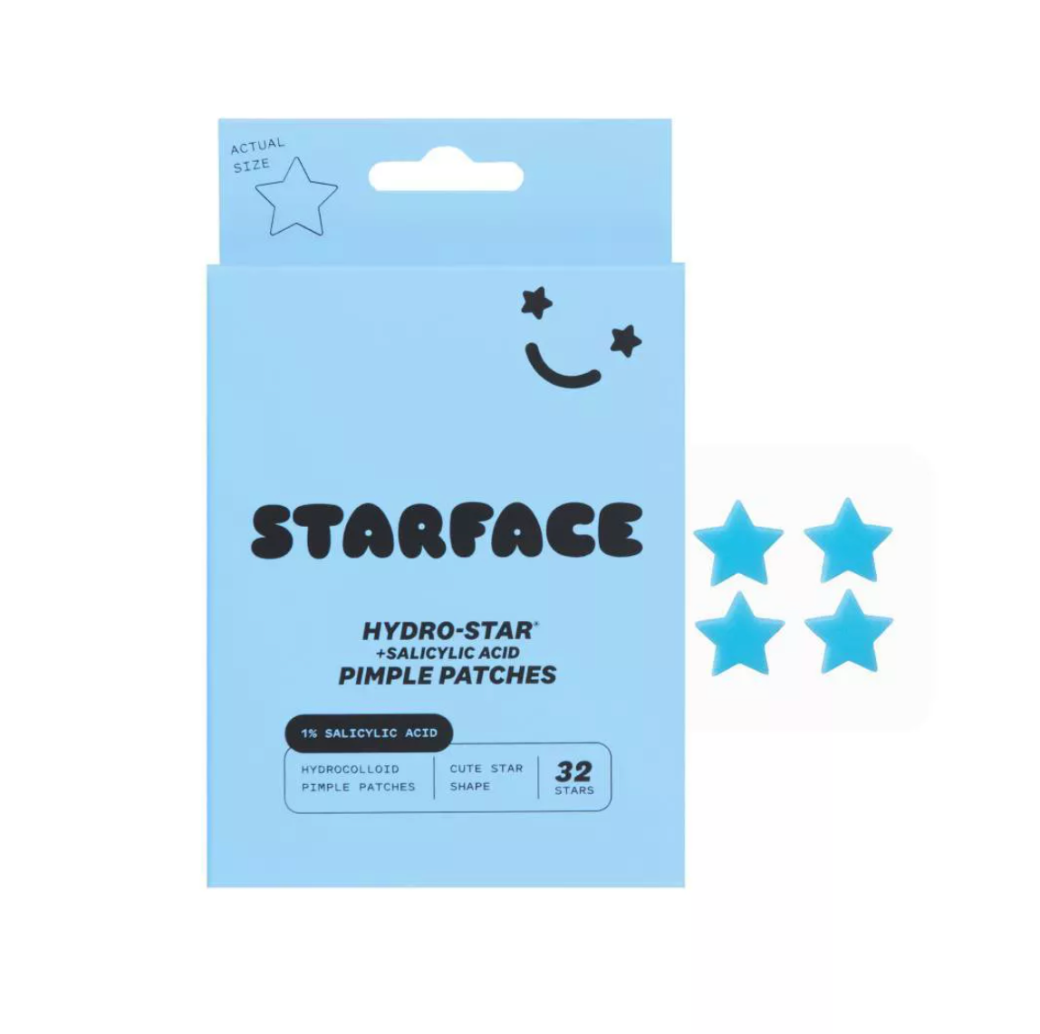 Starface Hydro-Star + Salicylic Acid Pimple Patches - 32 pzs *Pre-Orden*