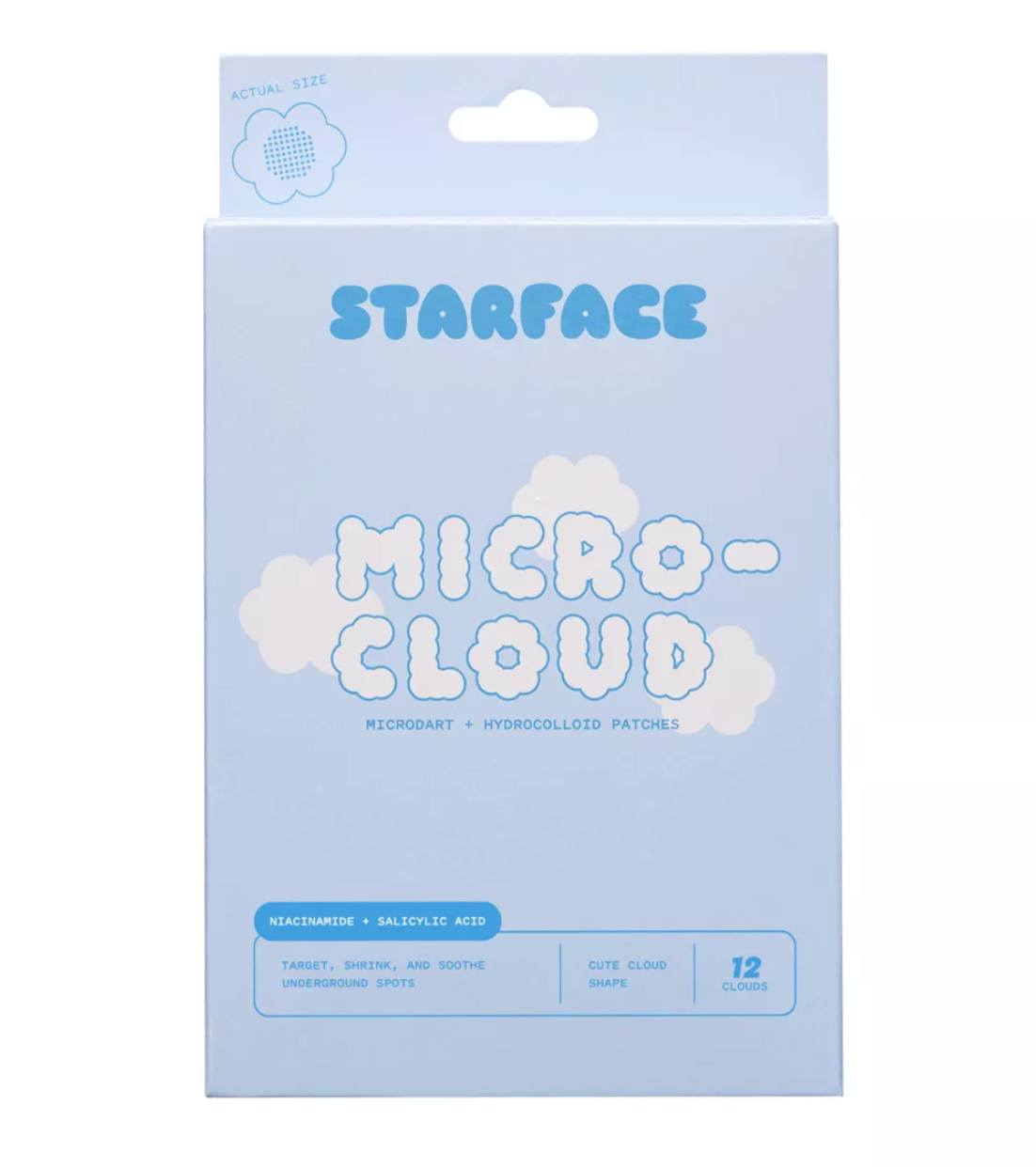 Starface Micro-Cloud Pimple Patches - 12 pzs *Pre-Orden*