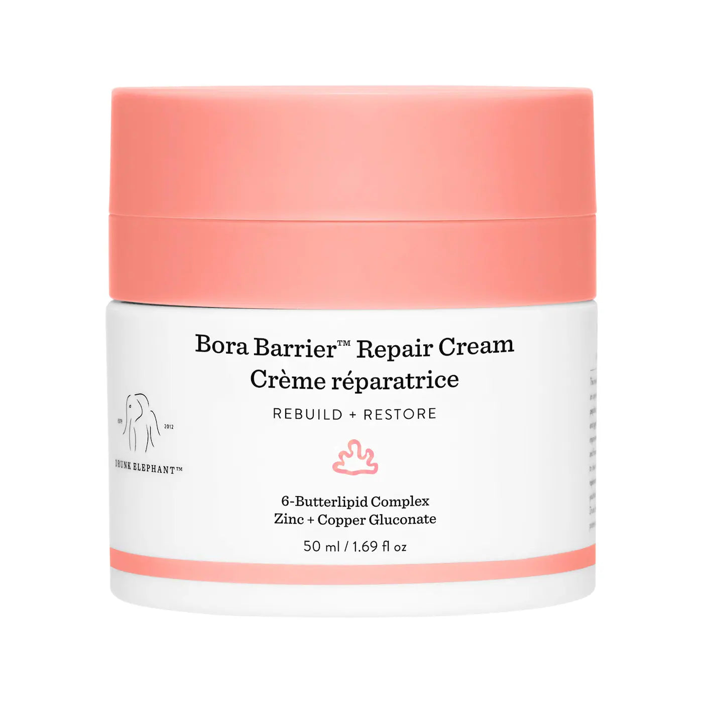 Drunk Elephant Bora Barrier Rich Repair Cream with 6-Butterlipid Complex *Pre-Orden*