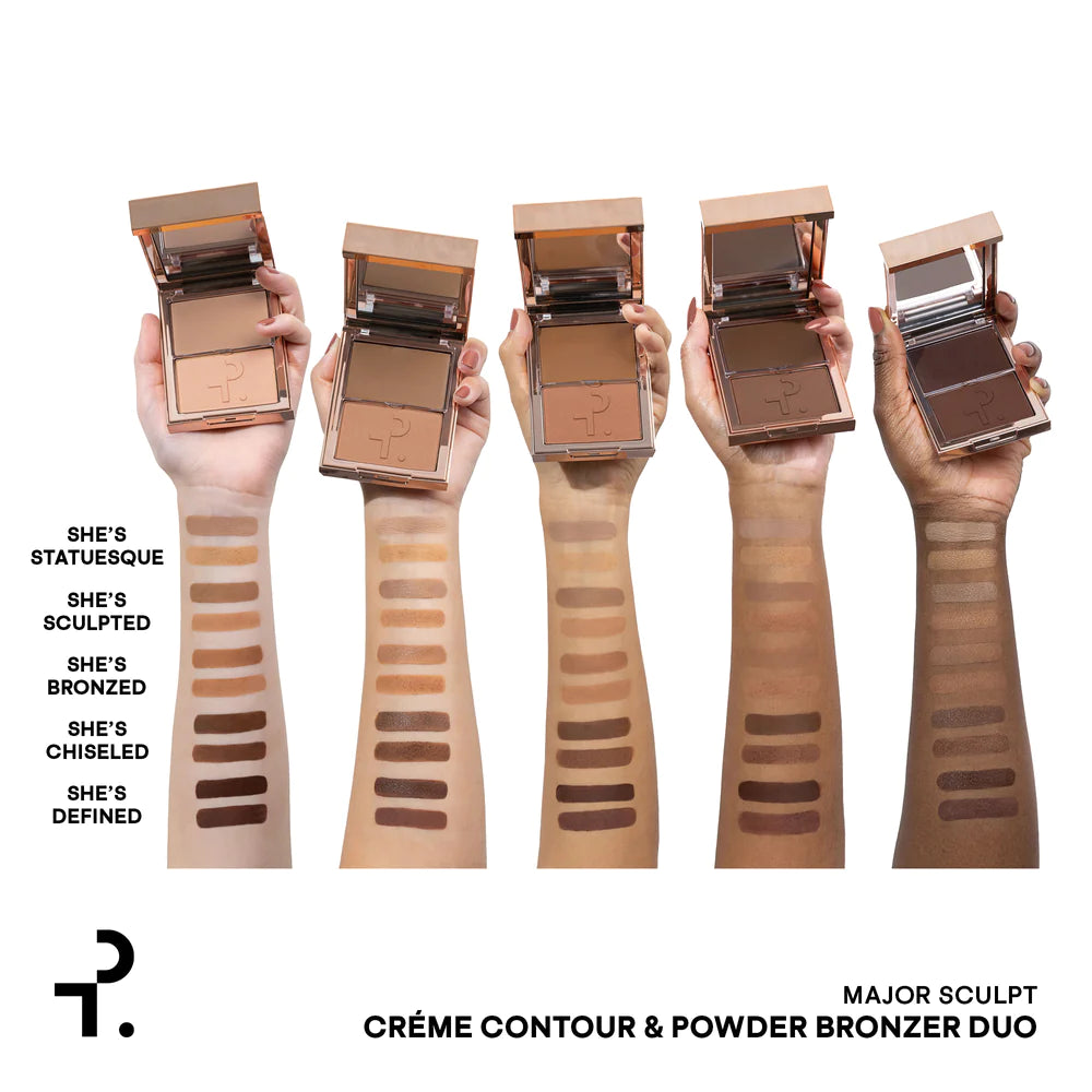 Patrick Ta Major Sculpt Crème Contour & Powder Bronzer Duo *Pre-Orden*