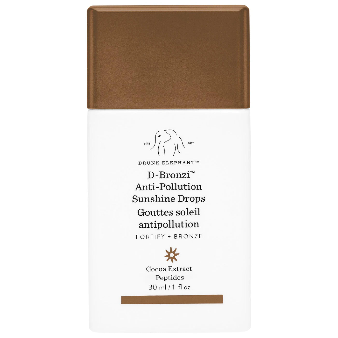 Drunk Elephant D-Bronzi™ Bronzing Drops with Peptides *Pre-Orden*