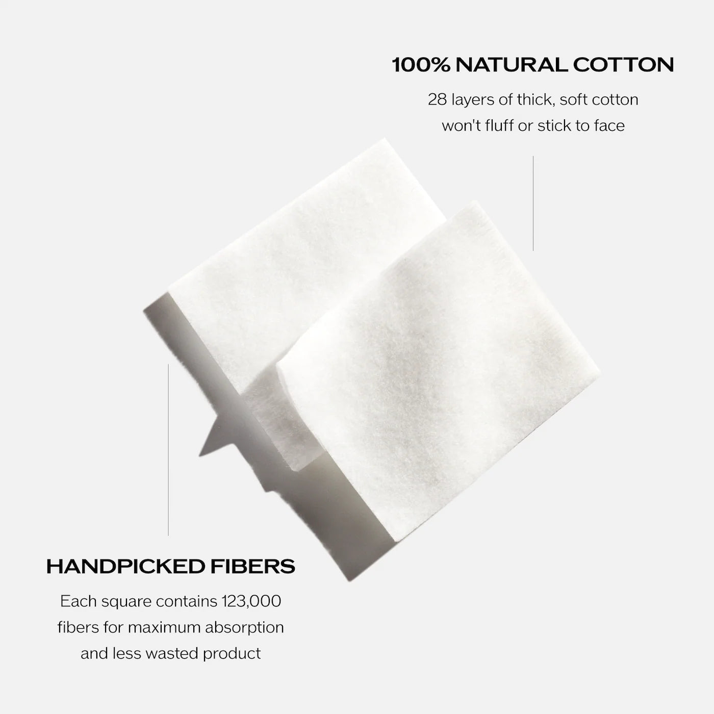 Shiseido Super-Soft, 100% Natural Facial Cotton *Pre-Orden*