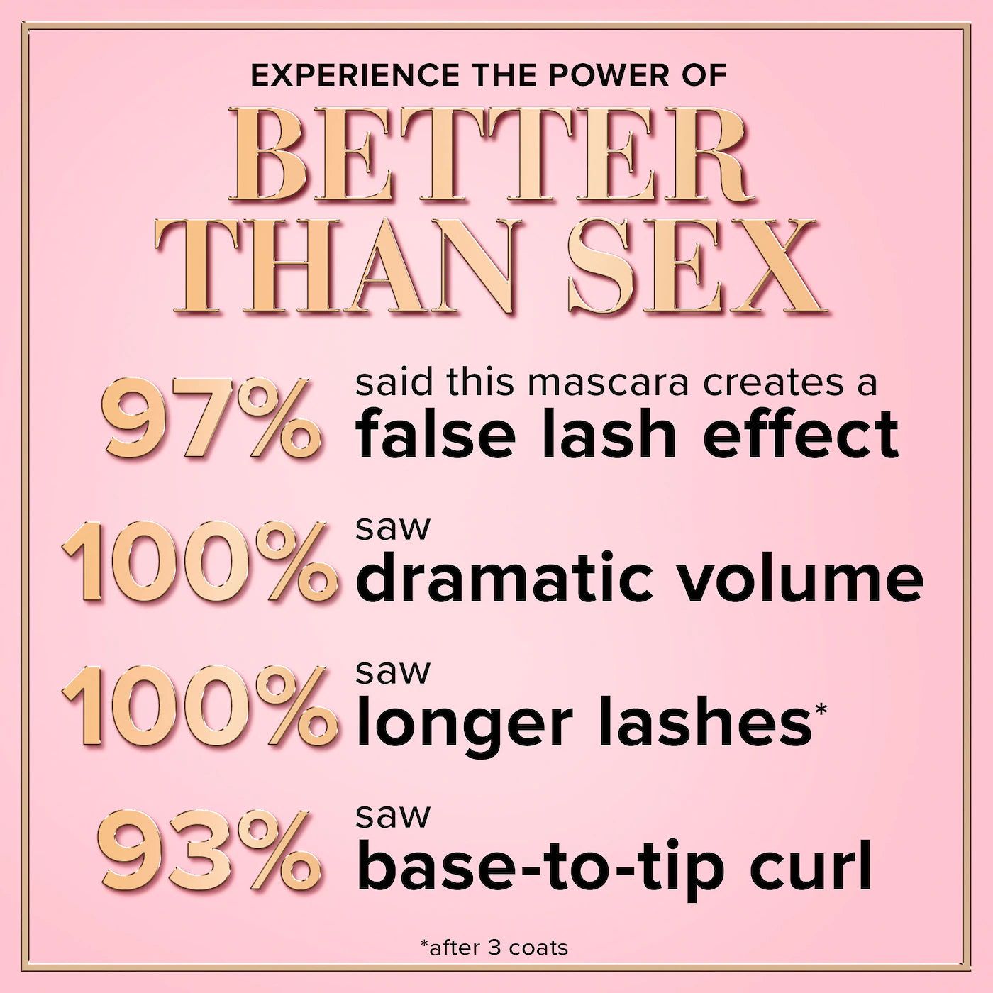 Too Faced Better Than Sex Volumizing & Lengthening Mascara *Pre-Orden*