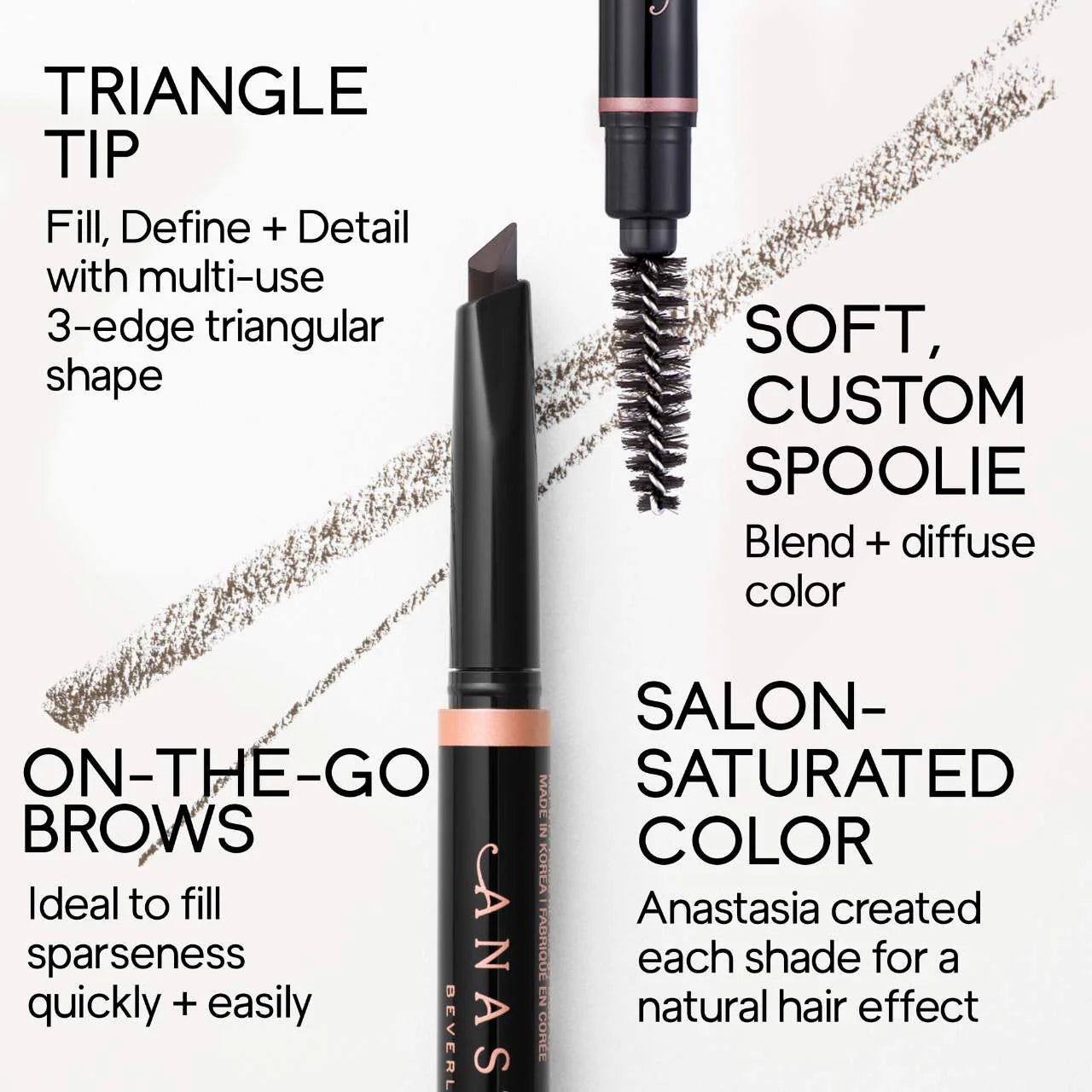 Anastasia Beverly Hills Brow Definer 3-in-1 Triangle Tip *Pre-Orden*