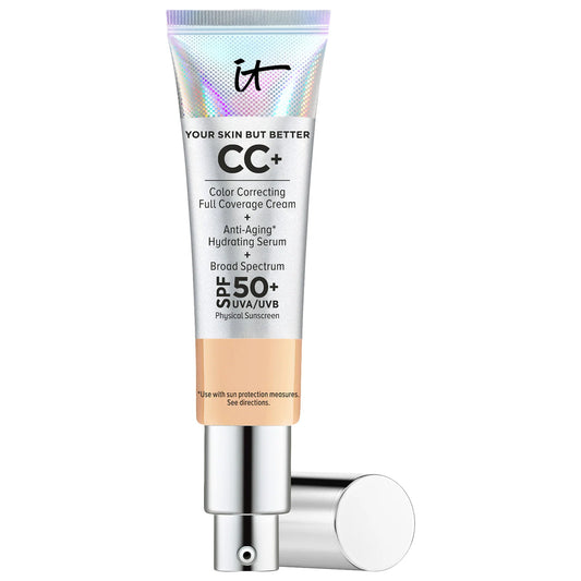 IT Cosmetics CC+ Cream Full Coverage Color Correcting Foundation with SPF 50+ (Standard size)*Pre-Orden*