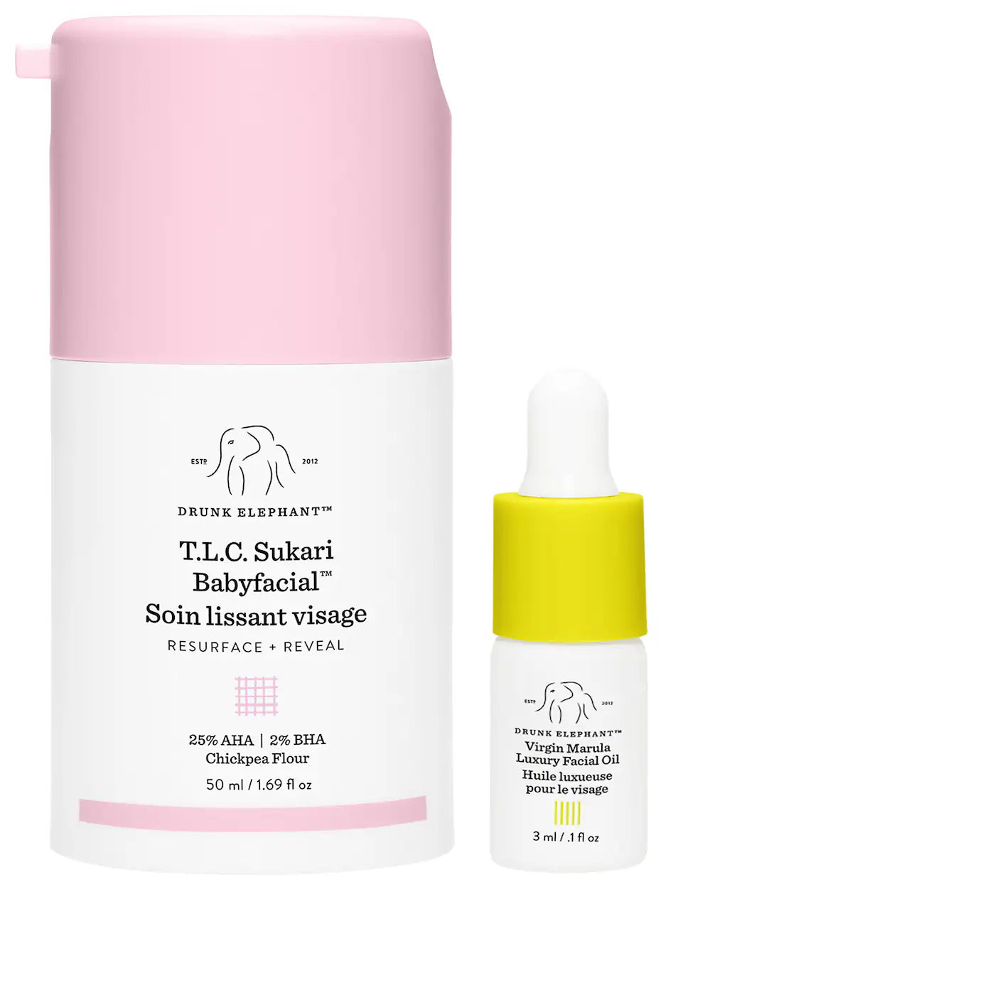 Drunk Elephant T.L.C. Sukari Babyfacial™ AHA + BHA Mask *Pre-Orden*