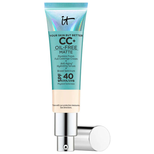 IT Cosmetics CC+ Cream Oil-Free Matte with SPF 40 Standard size *Pre-Orden*