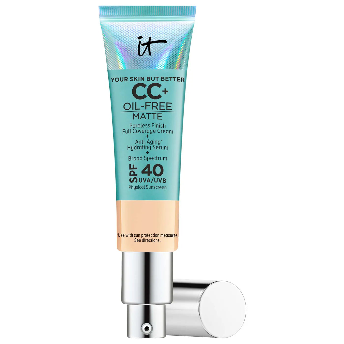 IT Cosmetics CC+ Cream Oil-Free Matte with SPF 40 Standard size *Pre-Orden*