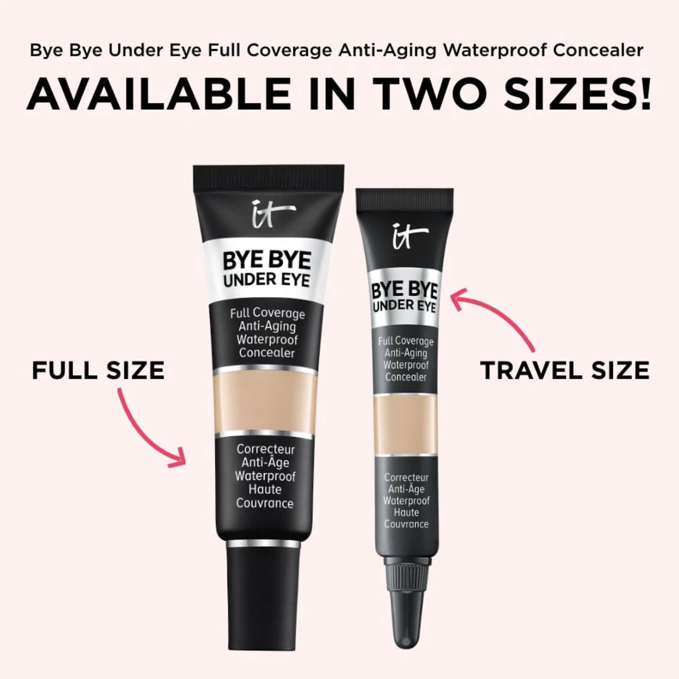 IT Cosmetics Bye Bye Under Eye Full Coverage Anti-Aging Waterproof Concealer (Standard size) *Pre-Orden*