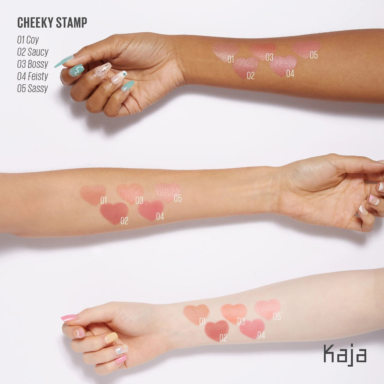 Kaja Cheeky Stamp Blendable Blush *Pre-Orden*