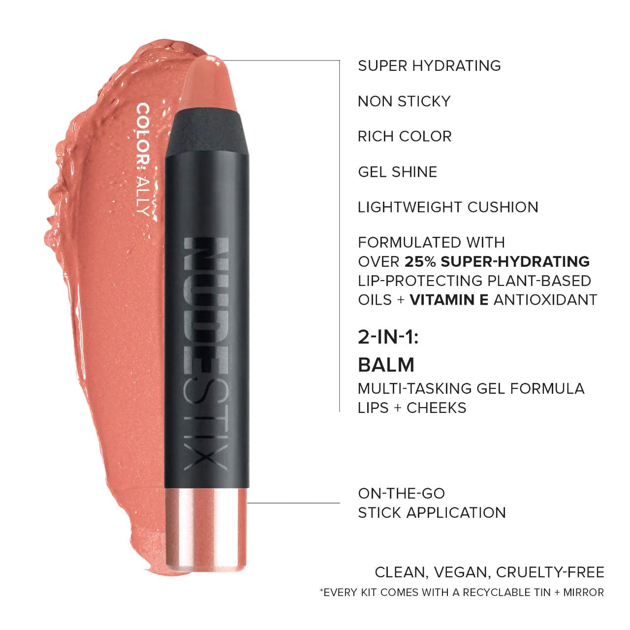 NUDESTIX Mini Nude Natural Lips Kit LIMITED EDITION *Pre-Orden*