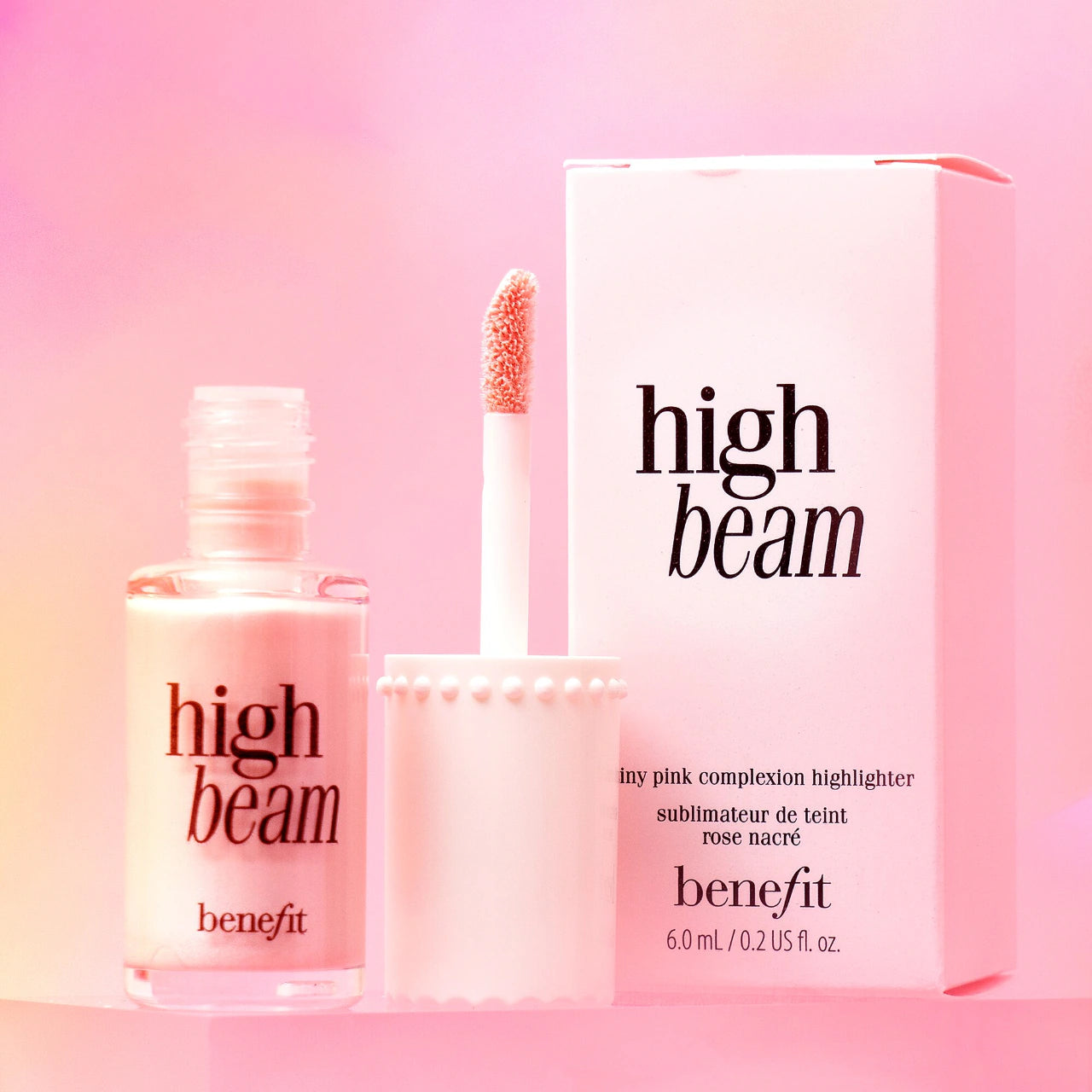 Benefit Cosmetics High Beam Satin Pink Liquid Highlighter *Pre-Orden*