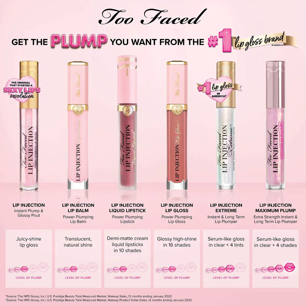 Too Faced Lip Injection Extreme Lip Plumper Gloss *Pre-Orden*