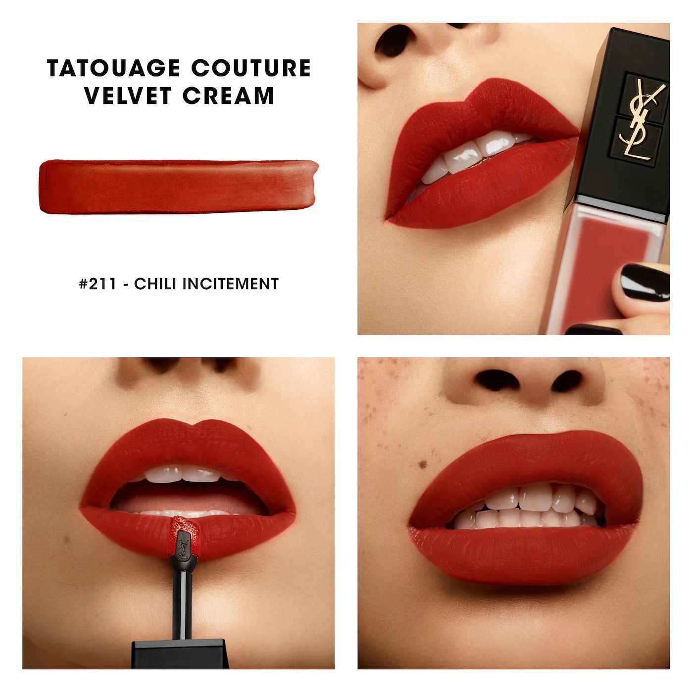 Yves Saint Laurent Tatouage Couture Velvet Cream Matte Liquid Lipstick *Pre-Orden*