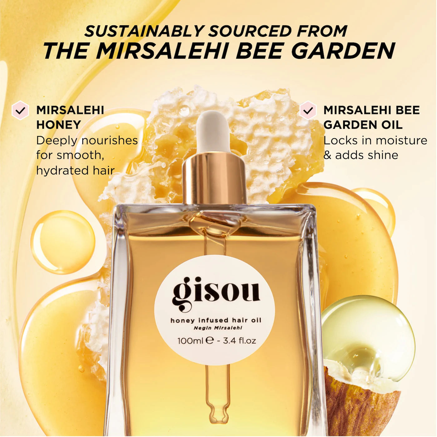 Gisou Honey Infused Hair Oil *Pre-Orden*