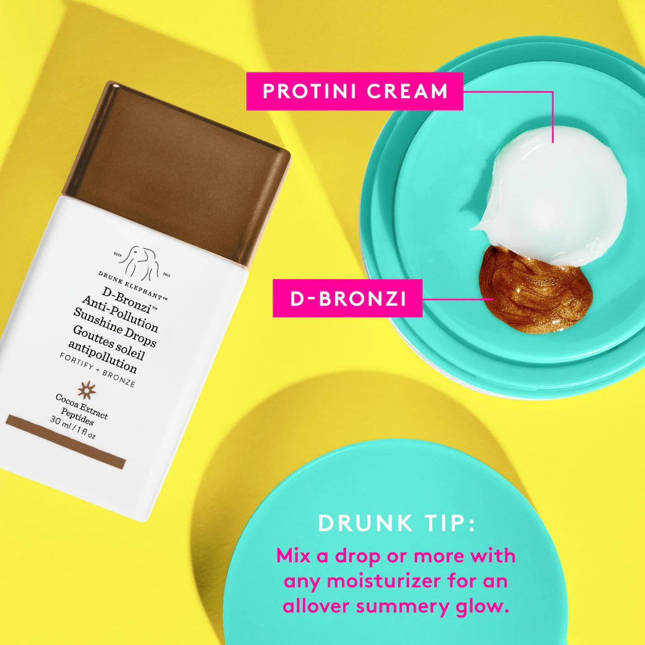 Drunk Elephant D-Bronzi™ Bronzing Drops with Peptides *Pre-Orden*