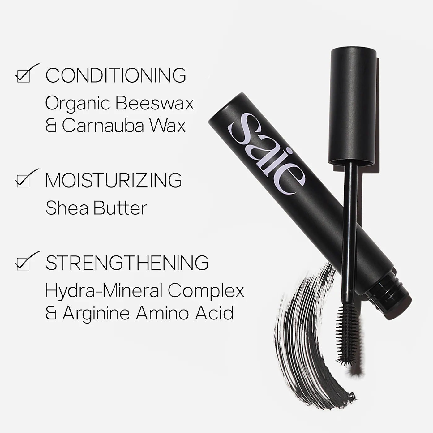 Saie Mascara 101 Lengthening and Lifting BLACK *Pre-Orden*