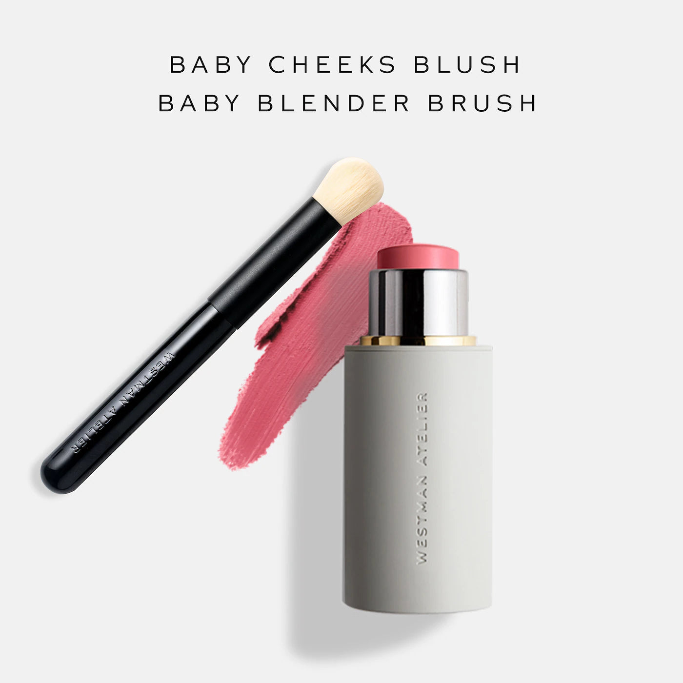 Westman Atelier Clean Baby Blender Blush Brush *Pre-Orden*