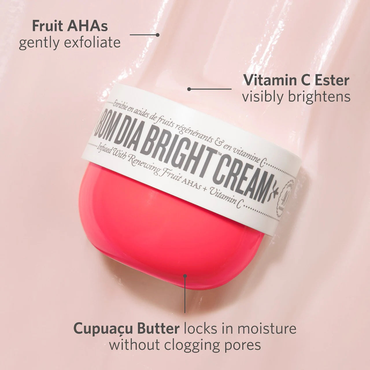 Sol de Janeiro Bom Dia Bright™ Visibly Brightening and Smoothing Body Cream with Vitamin C*Pre-Orden*