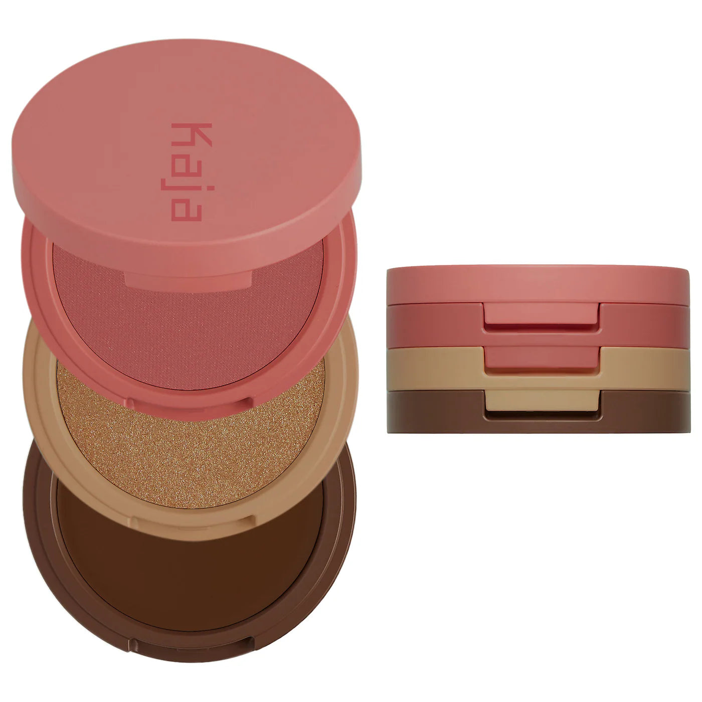 Kaja Face Bento Cream Bronzer, Powder Blush & Highlighter Sculpting Trio *Pre-Orden*