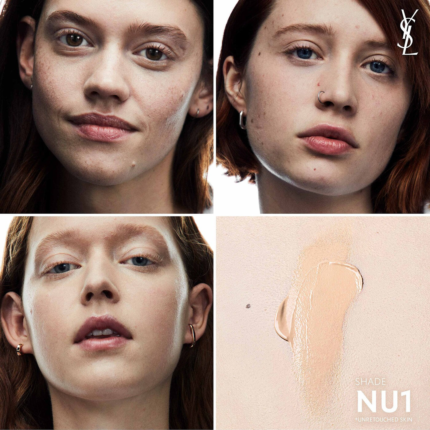 Yves Saint Laurent NU BARE LOOK TINT Hydrating Skin Tint Foundation with Hyaluronic Acid *Pre-Orden*