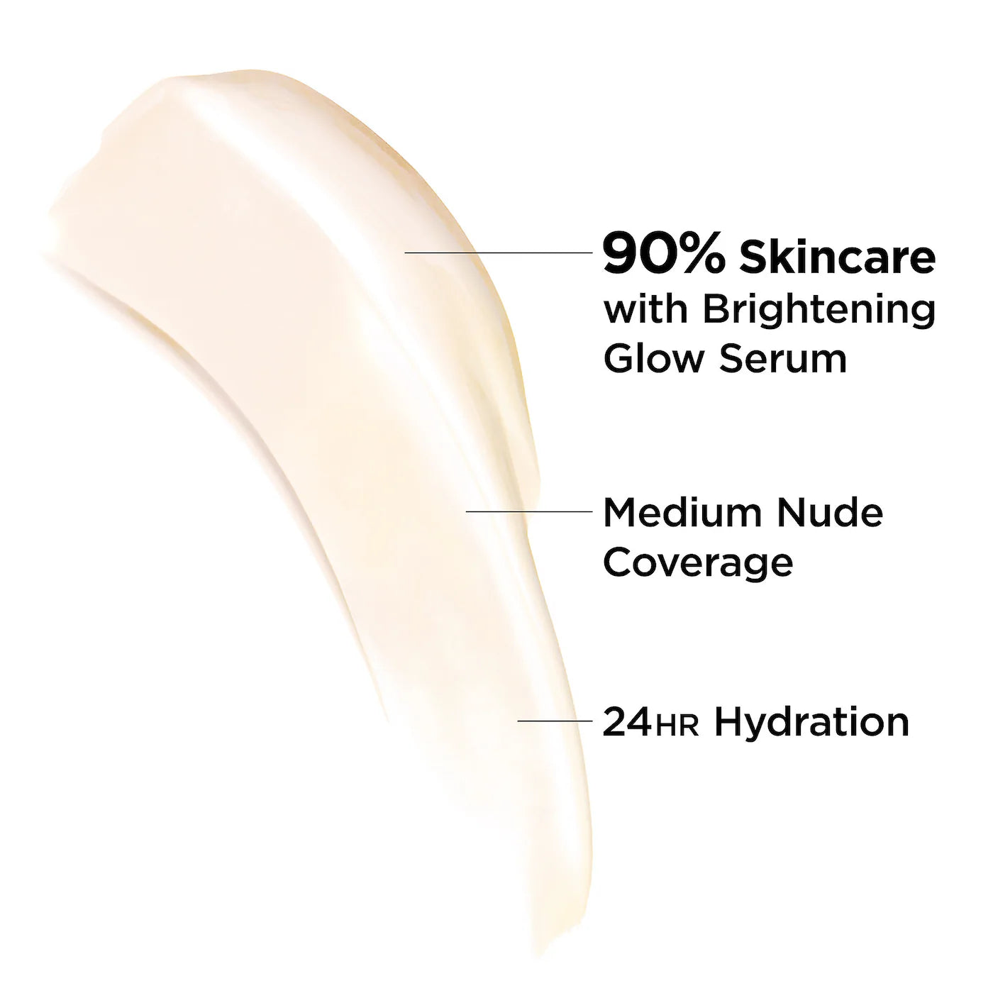 IT Cosmetics CC+ Nude Glow Lightweight Foundation + Glow Serum with SPF 40 and Niacinamide *Pre-Orden*