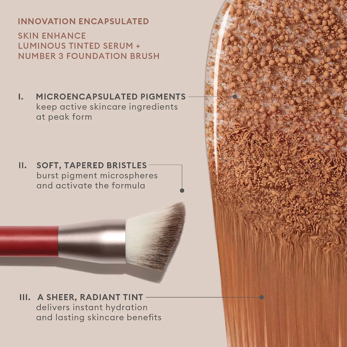 ROSE INC Number 3 Foundation Brush *Pre-Orden*