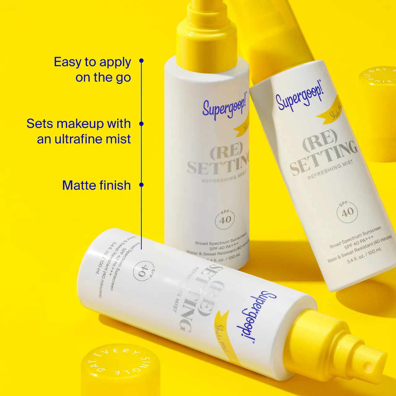 Supergoop! (Re) Setting Refreshing Mist SPF 40 *Pre-Orden*