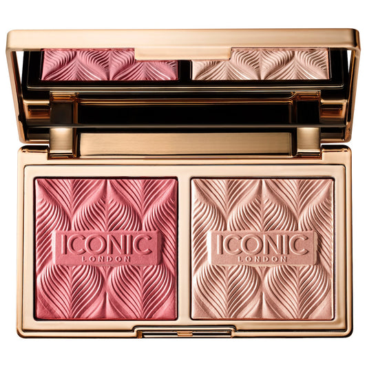 Iconic London Silk Glow Blush and Highlight Duo *Pre-Orden*