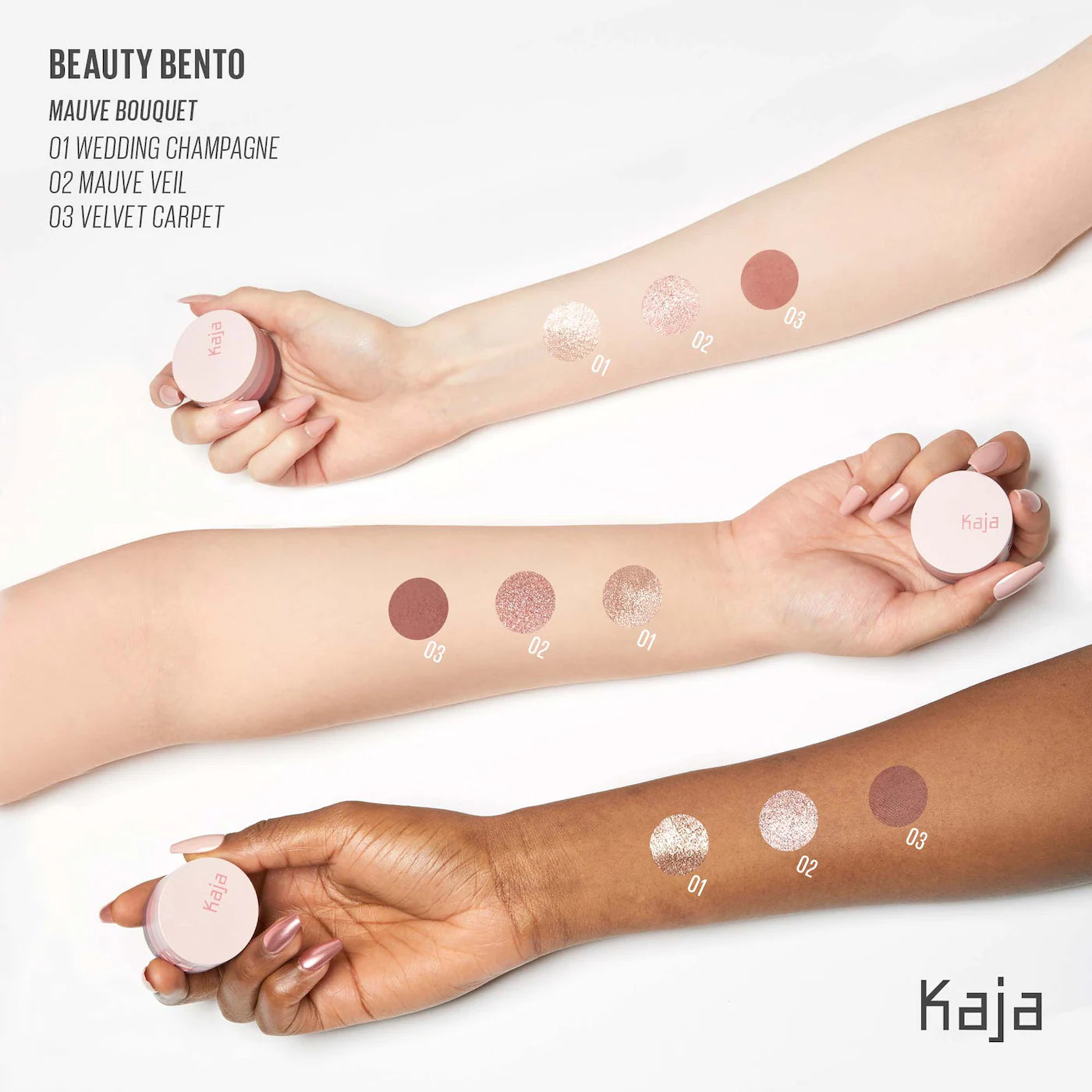 Kaja Eye Bento Bouncy Eyeshadow Trio *Pre-Orden*