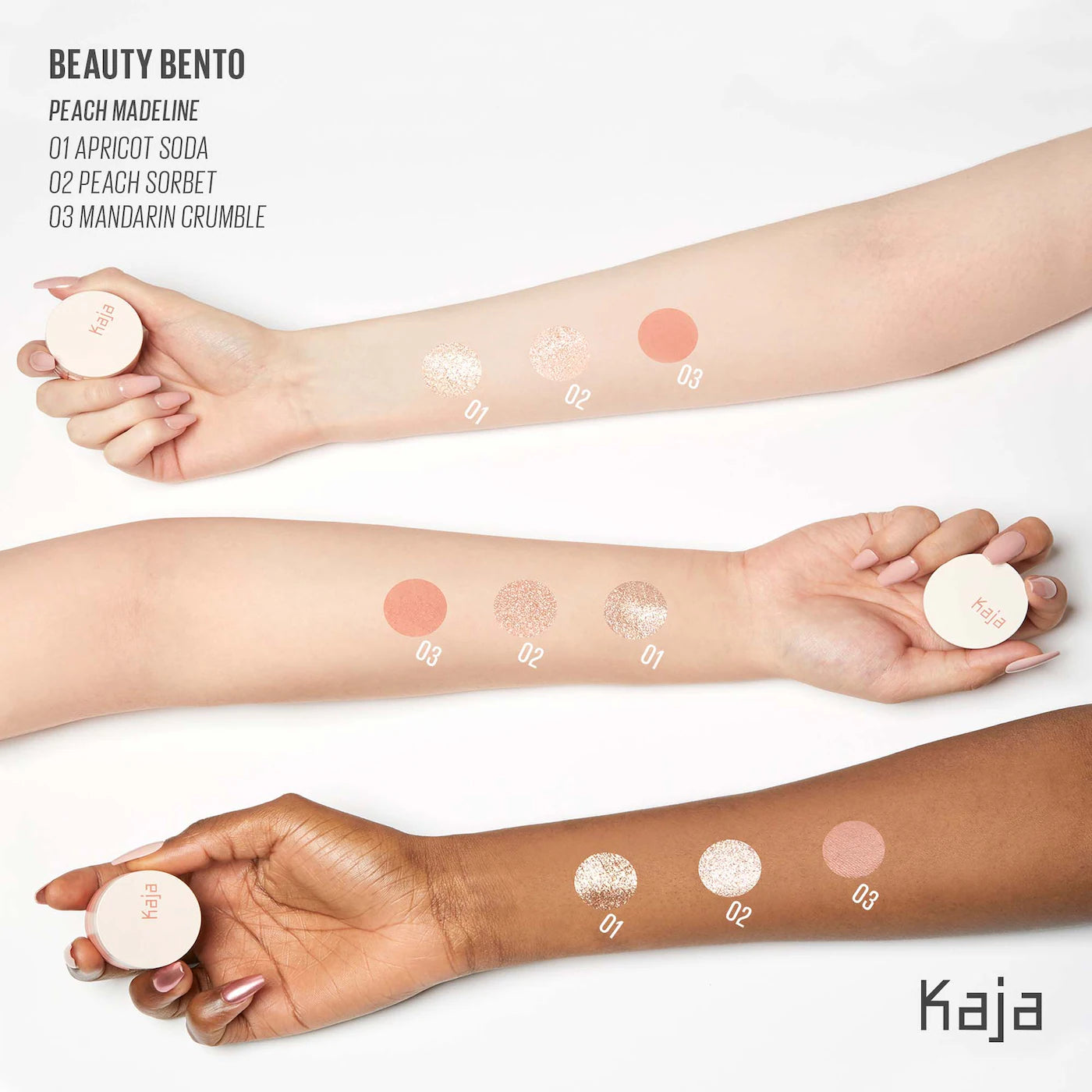 Kaja Eye Bento Bouncy Eyeshadow Trio *Pre-Orden*