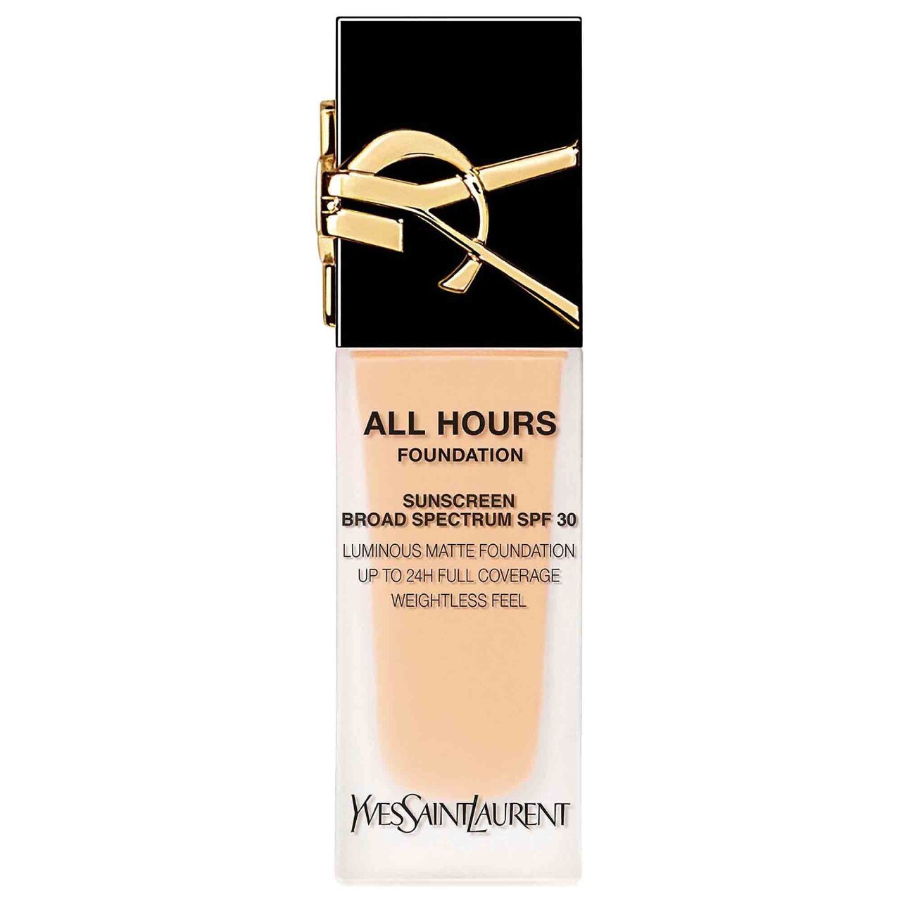 Yves Saint Laurent All Hours Luminous Natural Matte Foundation 24H Longwear SPF 30 with Hyaluronic Acid *Pre-Orden*