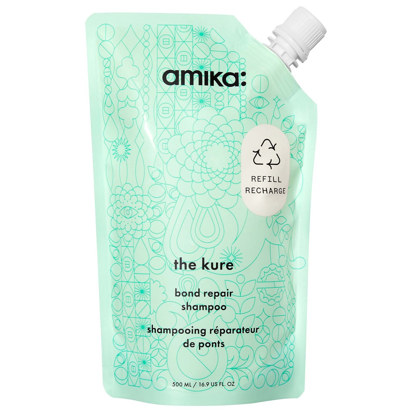 amika The Kure Bond Repair Shampoo for Damaged Hair *Pre-Orden*