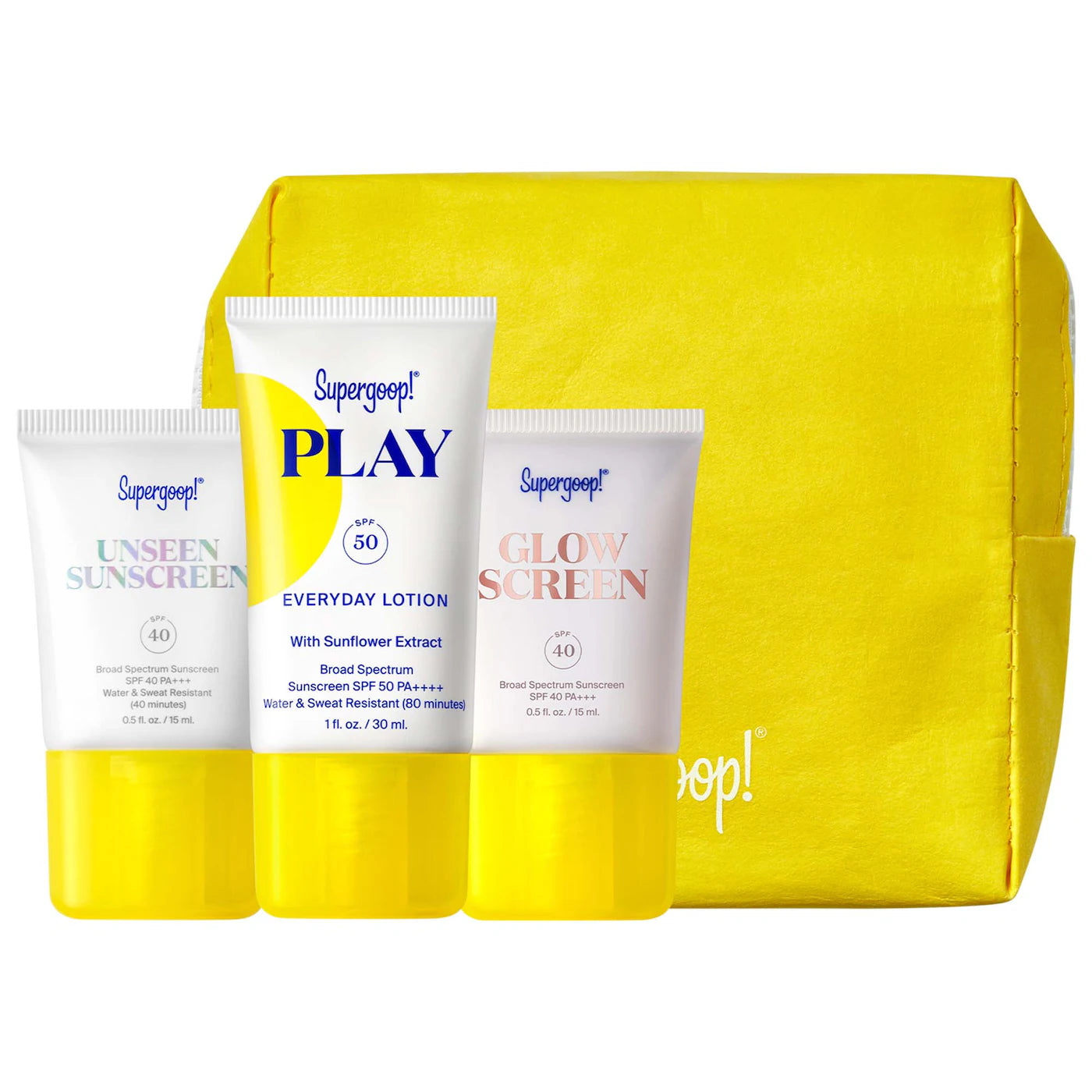 Supergoop! SPF Bestsellers Kit *Pre-Orden*