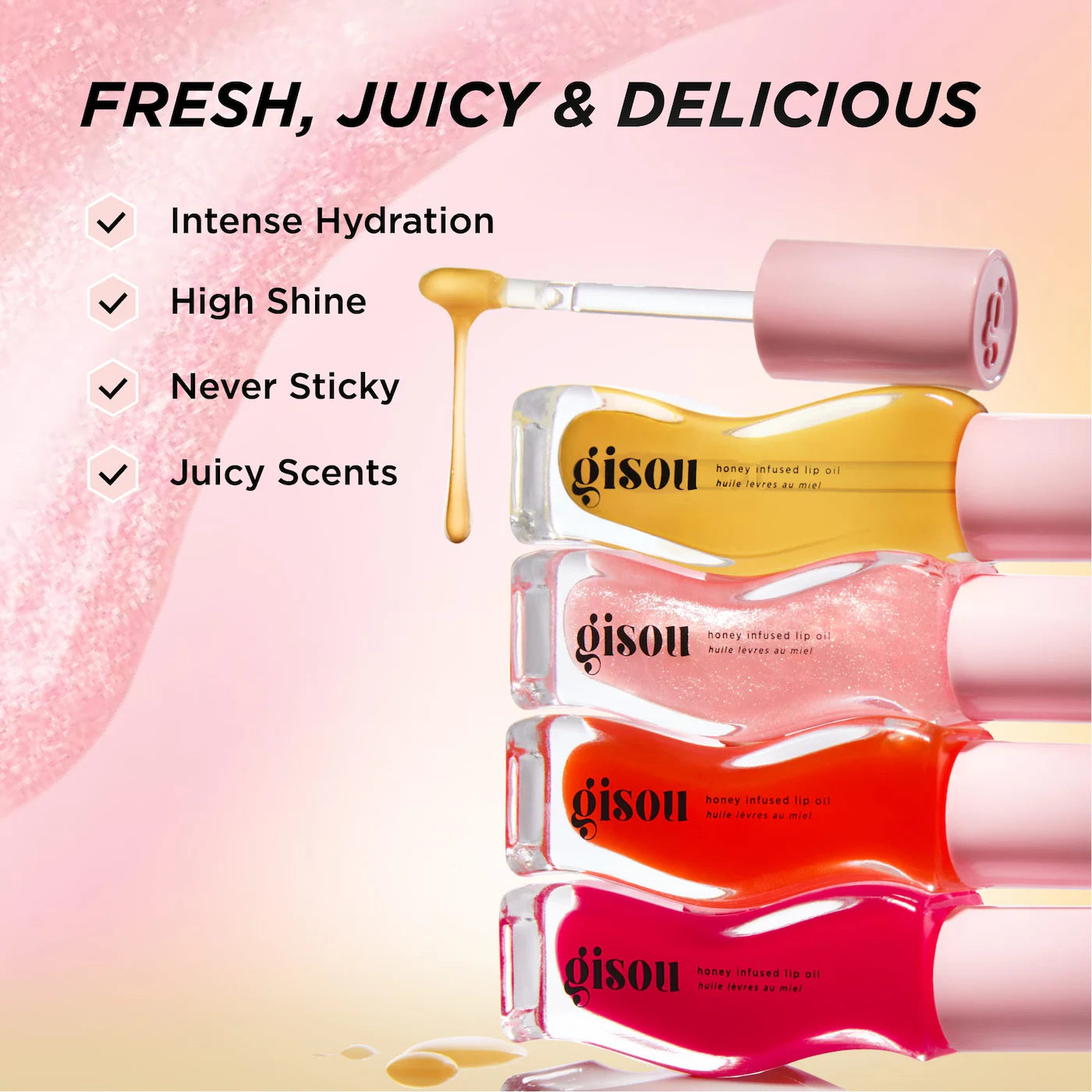 Gisou Honey Infused Hydrating Lip Oil *Pre-Orden*