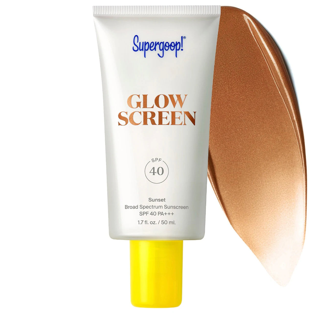 Supergoop! Glowscreen SPF 40 Sunscreen with Hyaluronic Acid + Niacinamide 50 mL *Pre-Orden*