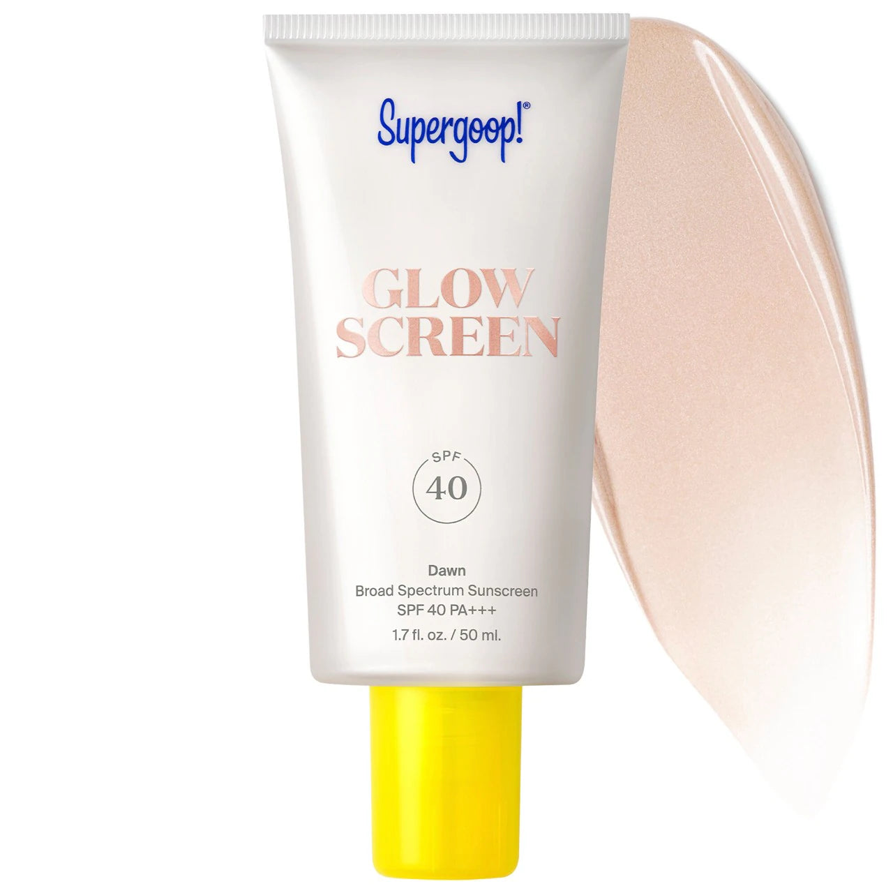 Supergoop! Glowscreen SPF 40 Sunscreen with Hyaluronic Acid + Niacinamide 50 mL *Pre-Orden*