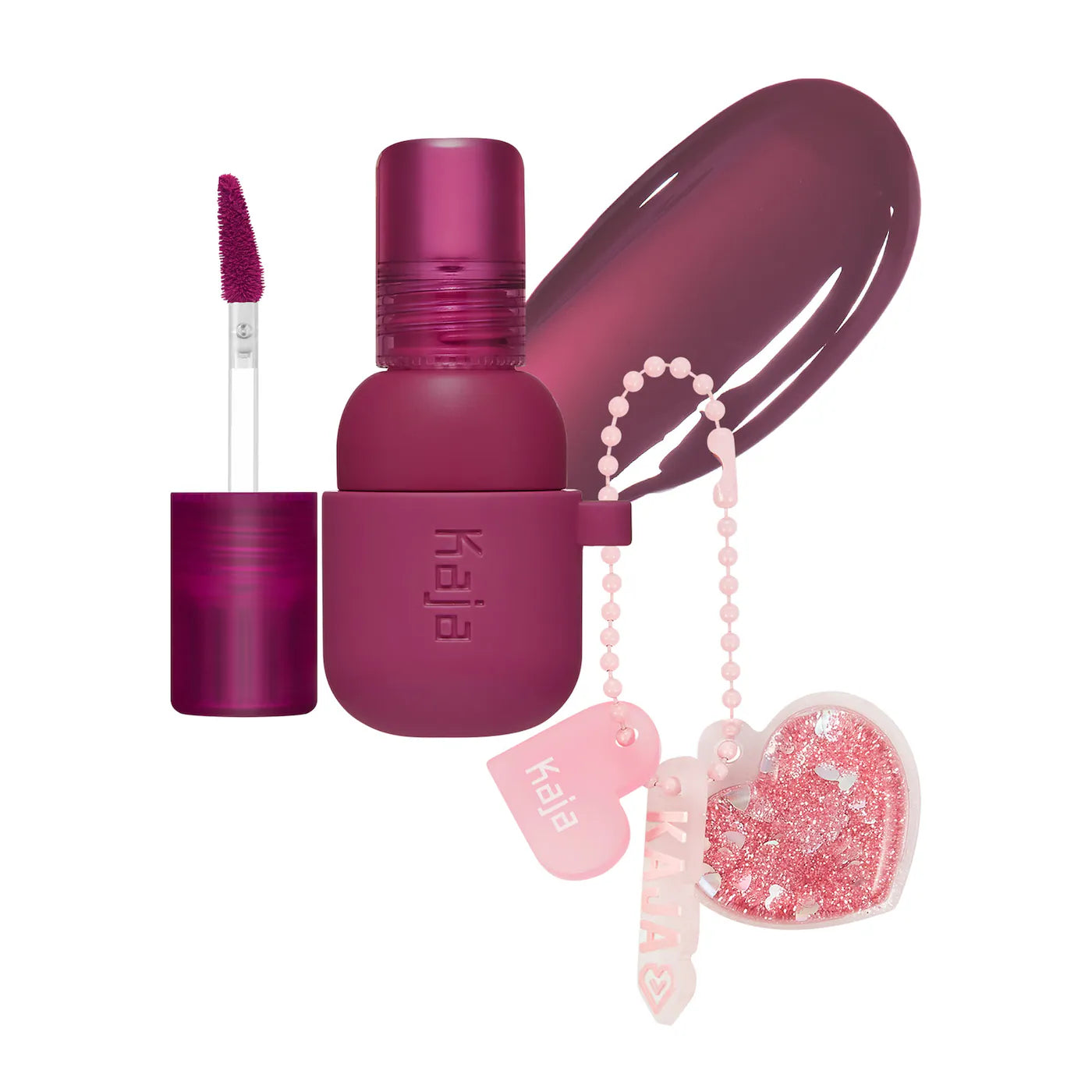 Kaja Jelly Charm Glazed Lip Stain & Blush With Keychain *Pre-Orden*