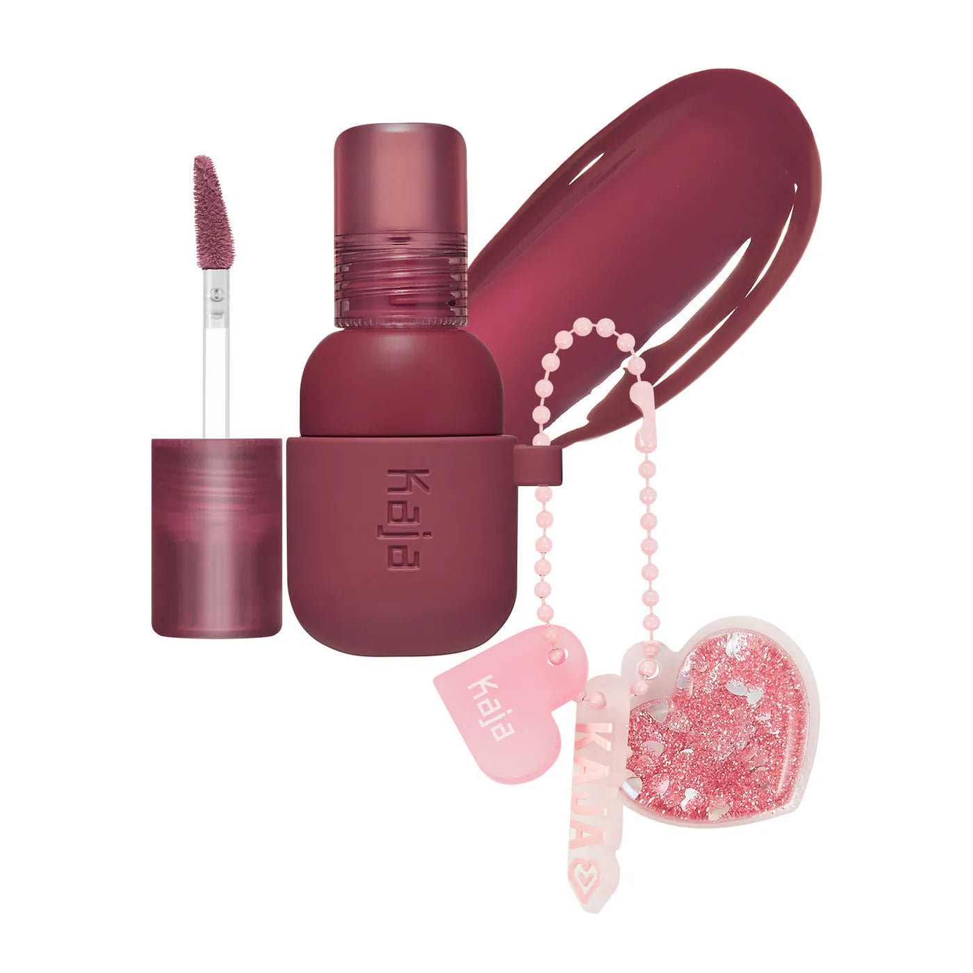 Kaja Jelly Charm Glazed Lip Stain & Blush With Keychain *Pre-Orden*