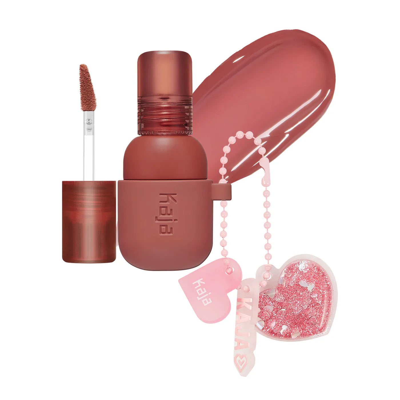 Kaja Jelly Charm Glazed Lip Stain & Blush With Keychain *Pre-Orden*