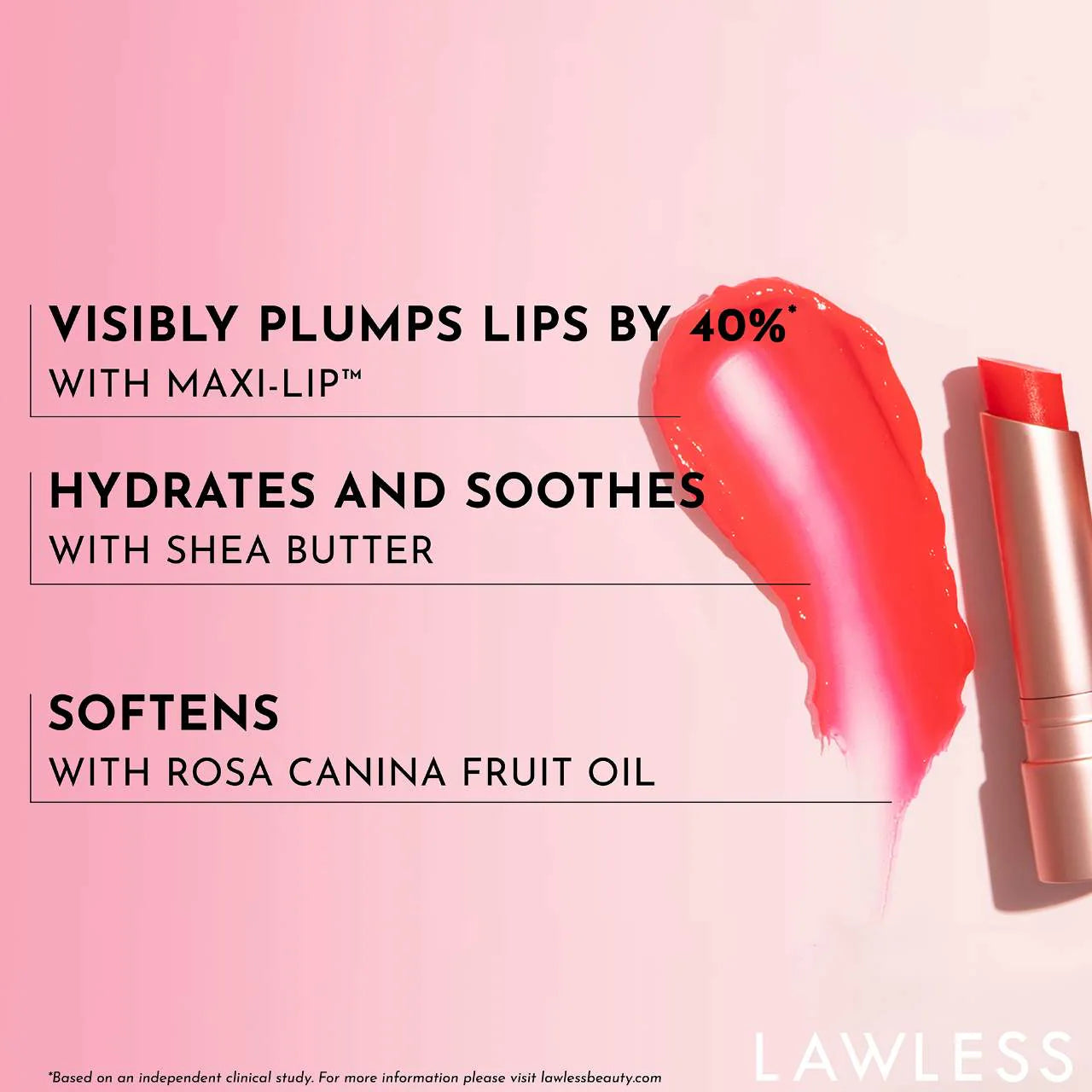 LAWLESS Forget the Filler Lip-Plumping Line-Smoothing Tinted Lip Balm *Pre-Orden*