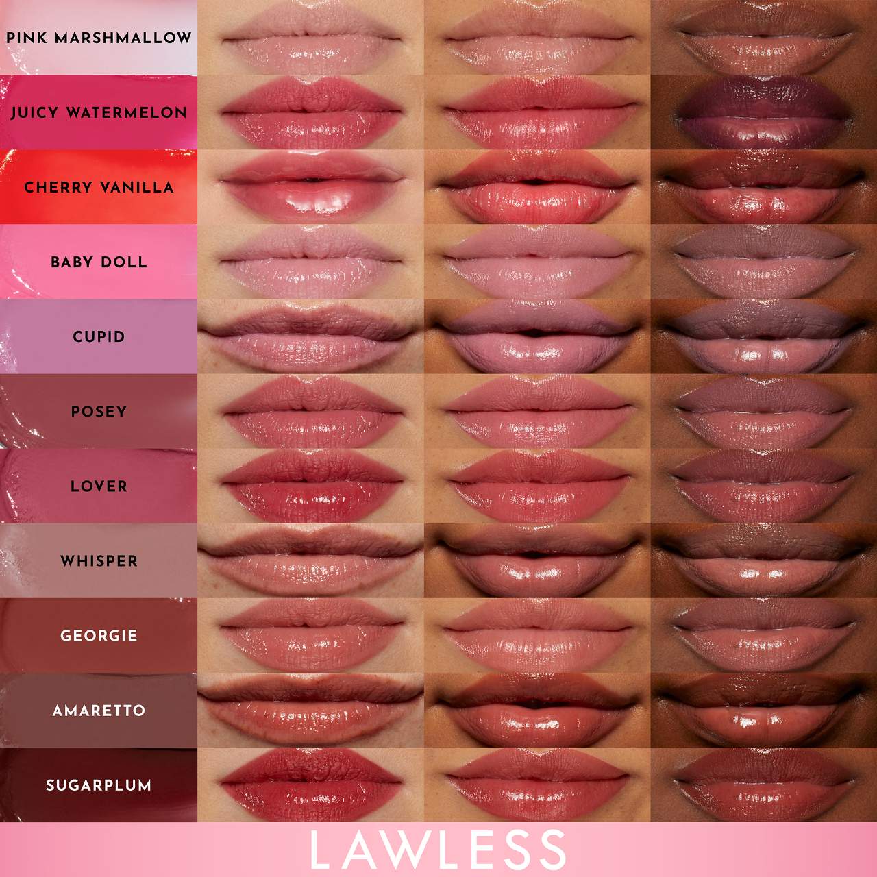 LAWLESS Forget the Filler Lip-Plumping Line-Smoothing Tinted Lip Balm *Pre-Orden*