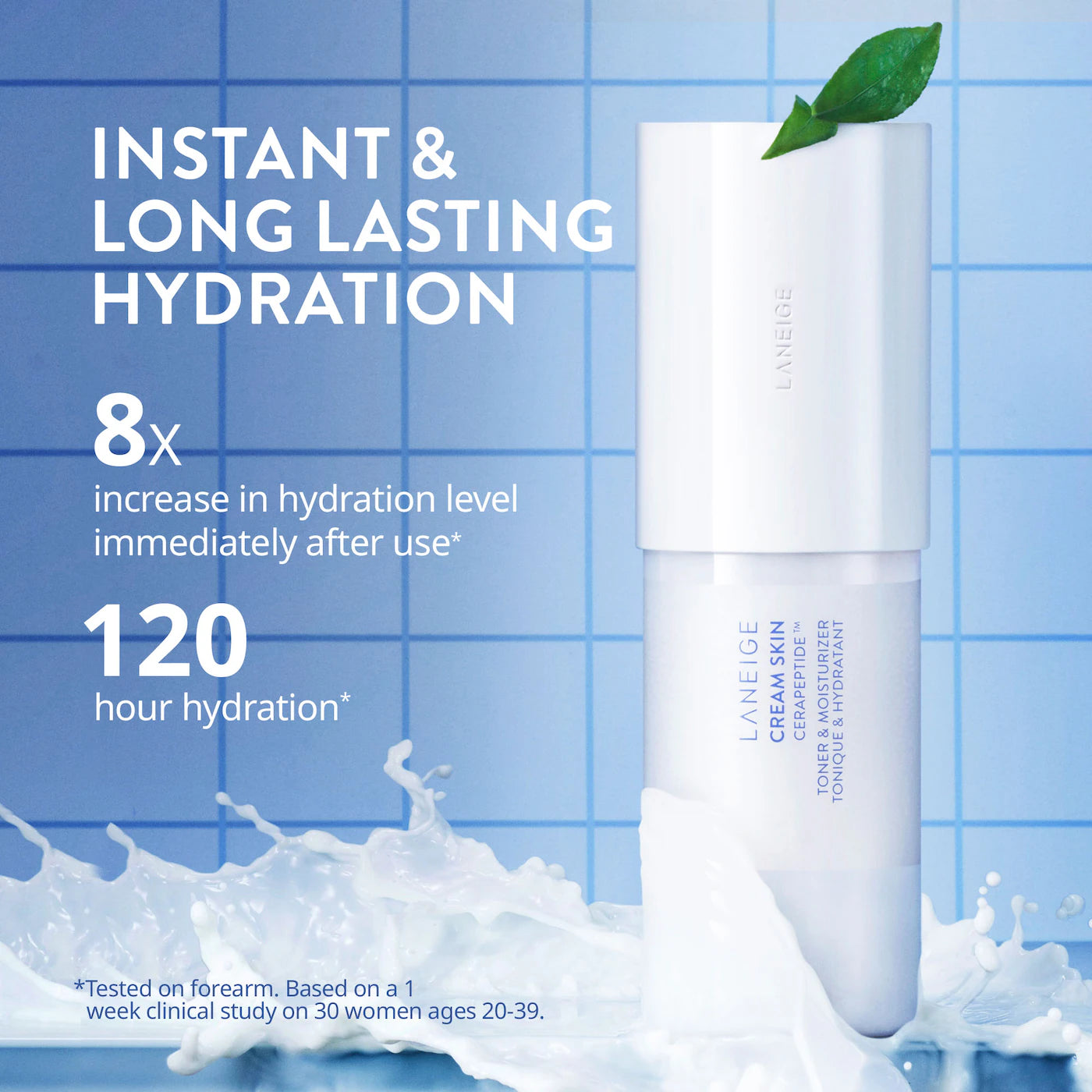 LANEIGE Cream Skin Refillable Toner & Moisturizer *Pre-Orden*