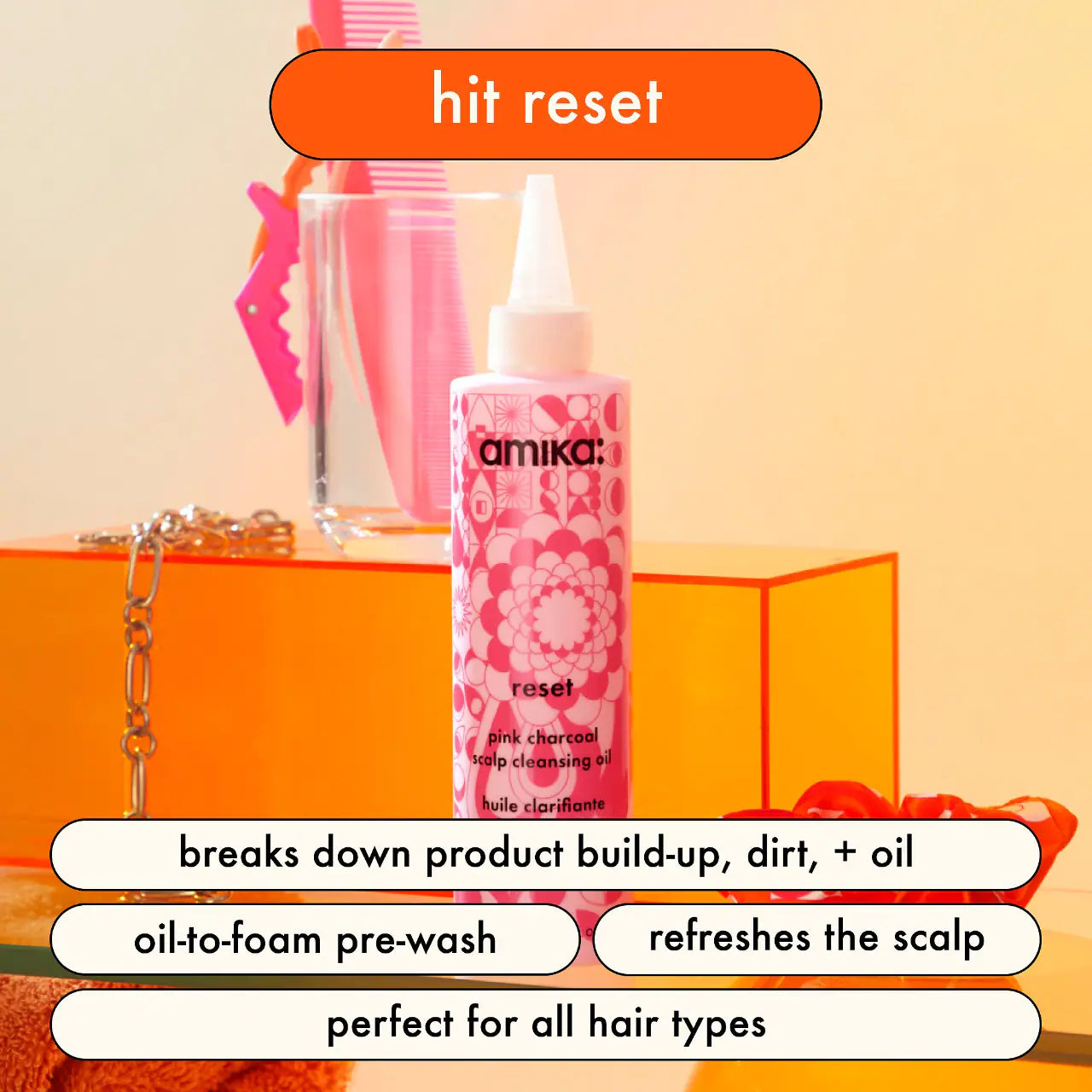 amika Reset Cleansing Oil *Pre-Orden*