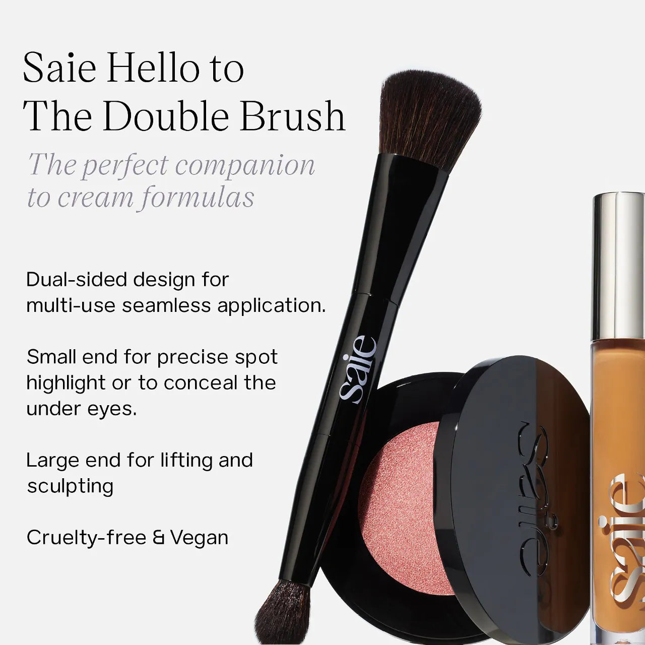 Saie The Double-Ended Sculpting Brush *Pre-Orden*